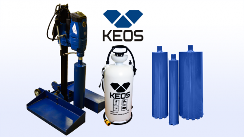 Комплект керноотборник KEOS KB 200 (прямой штатив)