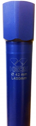 Коронка алмазная KEOS Professional 1 1/4" 42/450 (Лазерная сварка) (DC042.450)